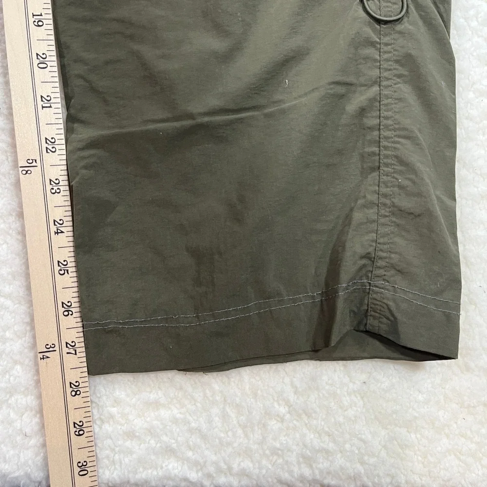 The North Face Cargo Pants Mens Medium Green Convertible Hiking Utility ANL2